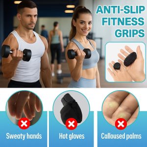 Gymnastics Hand Grips – Fitness Palm Protectors