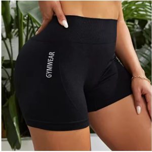 High-waisted Seamless Workout Shorts For Women Cl3
