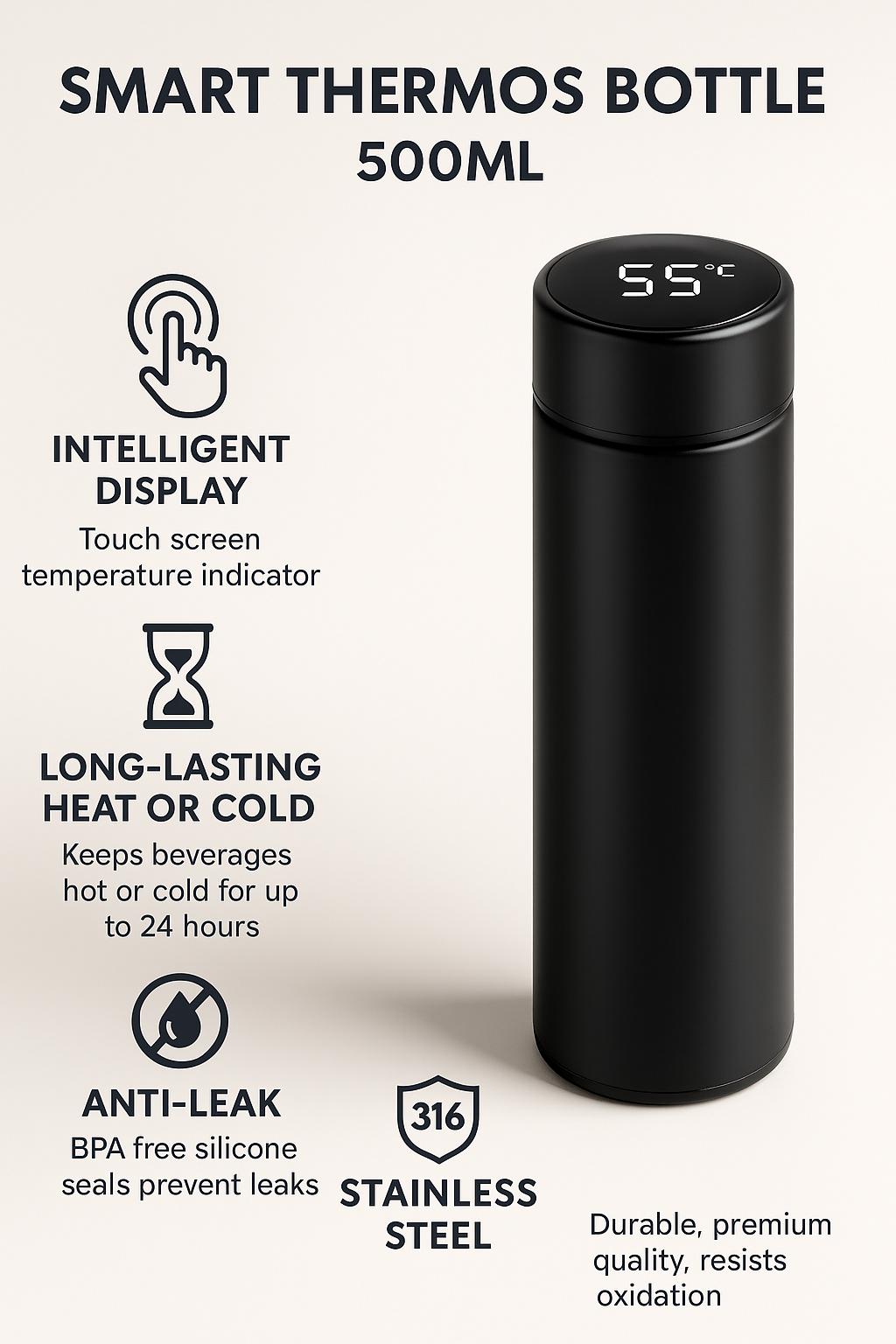 500ml Insulated Thermos Bottle 500ml Insulated Thermos Bottle