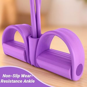 Multifunction Pedal Resistance Band – 4-tube Fitness Equipment