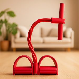 Multifunction Pedal Resistance Band – 4-tube Fitness Equipment