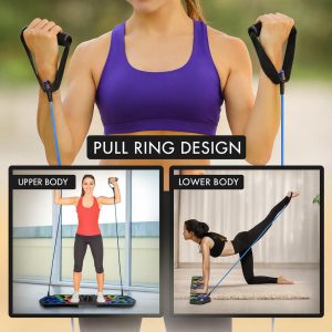 Push Up Board Multifunctional, Portable Foldable Push Up Bar