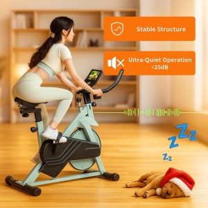 Exercise Bike With Tablet Holder