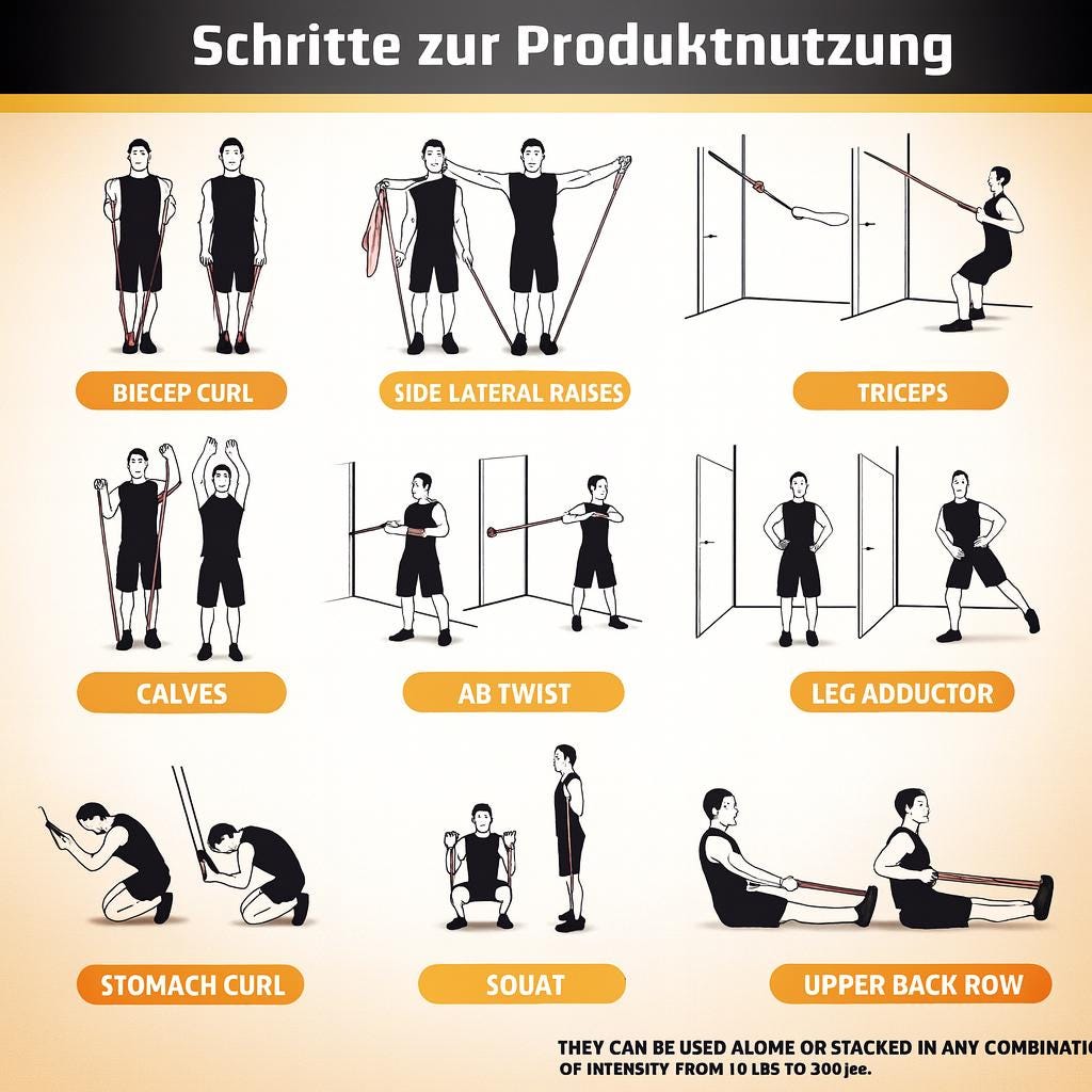 Resistance Bands Set Resistance Bands Set