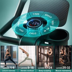 Exercise Bike With Tablet Holder